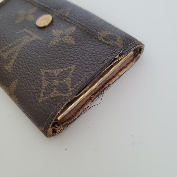 Authentic Louis Vuitton Monogram Multicles 6 Key Hooks Case Brown Small Good - Picture 9 of 10